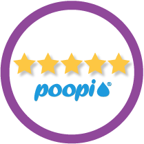 5 estrellas calificación Poopi